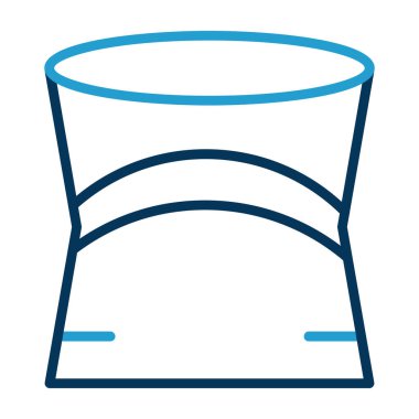 Modern b 'nin vektör illüstrasyonu eksik simgesi