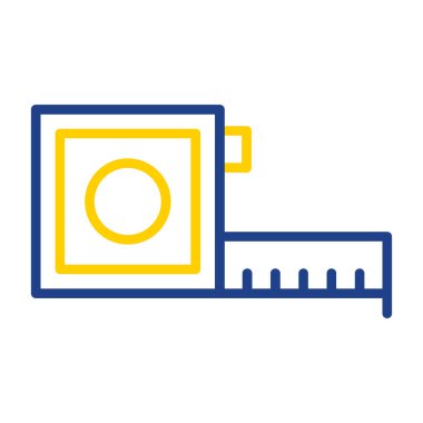 kamera ve yarım çizgi ikon vektör illüstrasyonlu bilgisayar ekranı