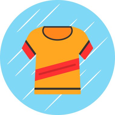 tshirt simgesi vektör illüstrasyonu