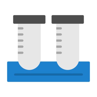 test tubes vector icon design