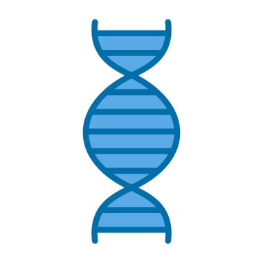 dna. Web simgesi basit illüstrasyon 