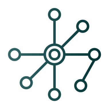 ağ paylaşım simgesi çizimi