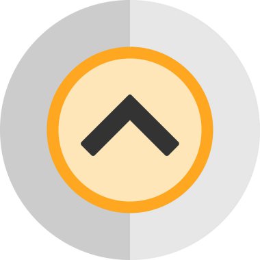 Düz ok dairesi simgesi