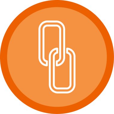 link web simgesi basit illüstrasyon 