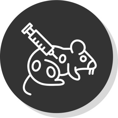 Bir köpeğin vektör çizimi