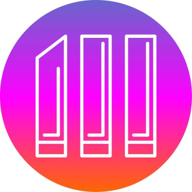 Bir müzik çaların modern bir simgesinin vektör çizimi