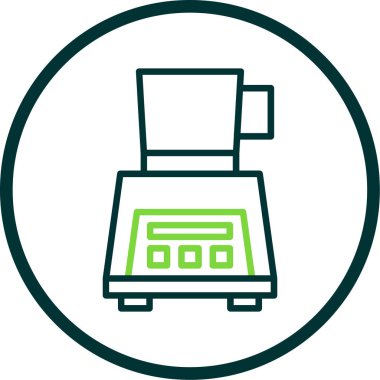 blender. Web simgesi basit illüstrasyon