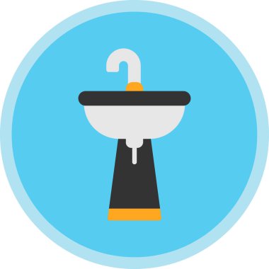 Kahve fincanı. Web simgesi basit illüstrasyon