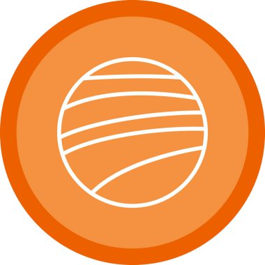 Toprak. Web simgesi basit illüstrasyon