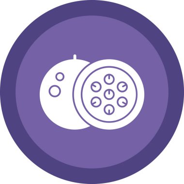 Çizgi film Passionfruit 'in vektör çizimi