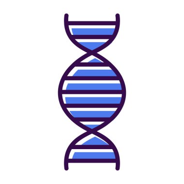 DNA sembolü, vektör illüstrasyon tasarımı