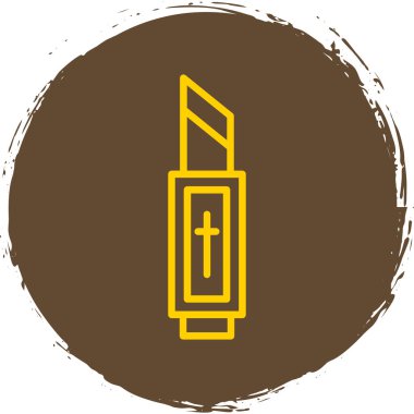 Bıçak bıçak simgesi, vektör illüstrasyonu 