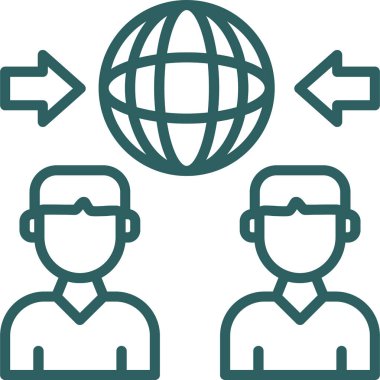 Global Bağlantı. Basit tasarım