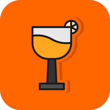 Bir bardak buzlu bira, illüstrasyon, beyaz arka planda vektör..