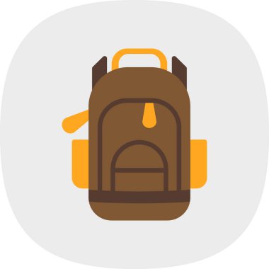 çanta ağ simgesi, vektör illüstrasyonu 