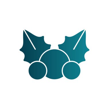 Ökseotu web simgesi, vektör illüstrasyonu