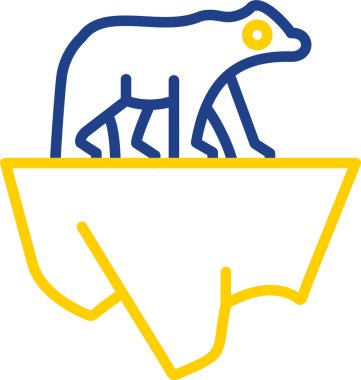 Koyun çiftliği simgesi ana hatlarıyla