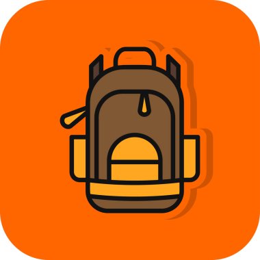 çanta ağ simgesi, vektör illüstrasyonu 