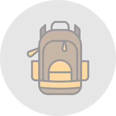 çanta ağ simgesi, vektör illüstrasyonu 