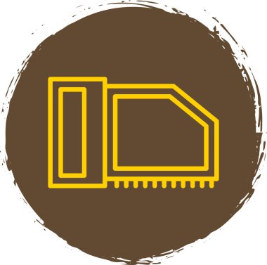 Ahşap çerçevenin vektör çizimi