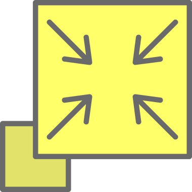 Çizgi film kutusunun vektör çizimi