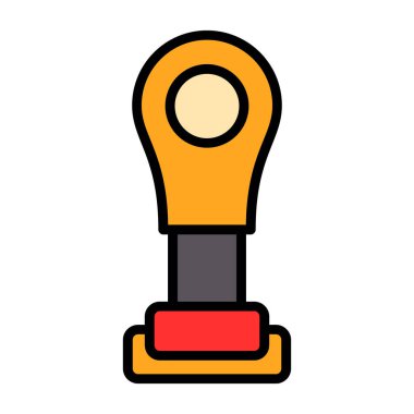 Elle iletim ağı simgesi, vektör illüstrasyonu