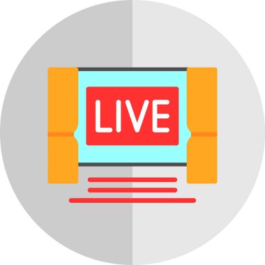 Canlı yayın. Basit tasarım