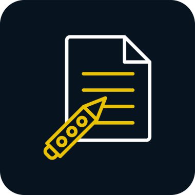 Soyut arkaplanda kontrol listesi simgesi izole edildi