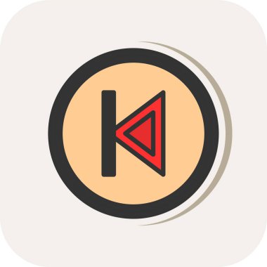 Vektör çizimi, düz tasarım. piksel resim düğmesi