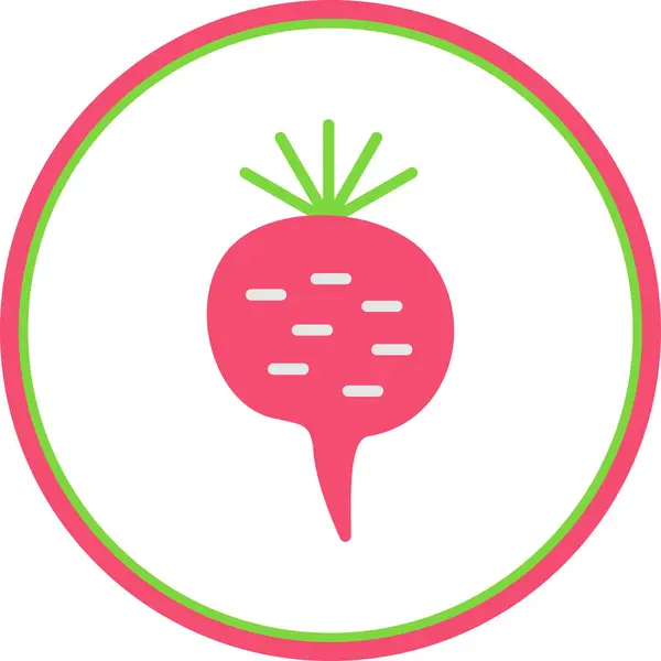 Karpuz simgesi, vektör çizimi