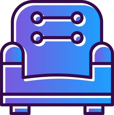 Web simge kanepe, illüstrasyon vektör