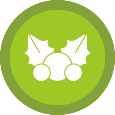 Ökseotu web simgesi, vektör illüstrasyonu