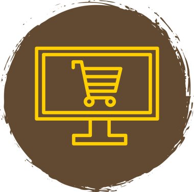 İnternetten alışveriş. Basit tasarım