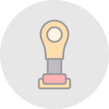 Elle iletim ağı simgesi, vektör illüstrasyonu