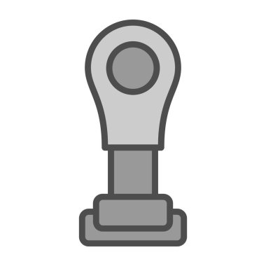 Elle iletim ağı simgesi, vektör illüstrasyonu