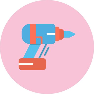 El matkabı Düz Çember Vektör Simgesi Tasarımı