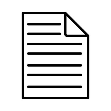 Document Vector Icon Design