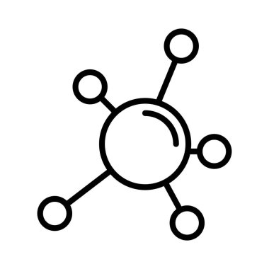 Mind Map Vector Icon Design