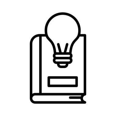 Öğrenme vektör simgesi tasarım