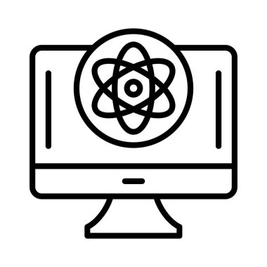 Computer Science Vector Icon Design