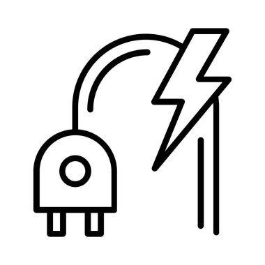 Plug Vector Icon Design