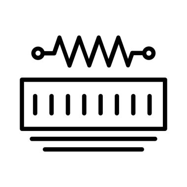 Resistance Vector Icon Design