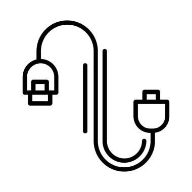 Cable Vector Icon Design