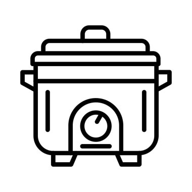 Cooker Vector Icon Design