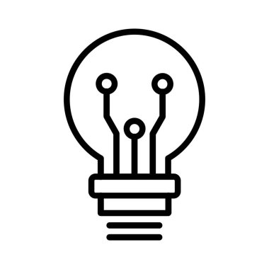 Light Bulb Vector Icon Design