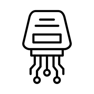 Data Encryption Vector Icon Design