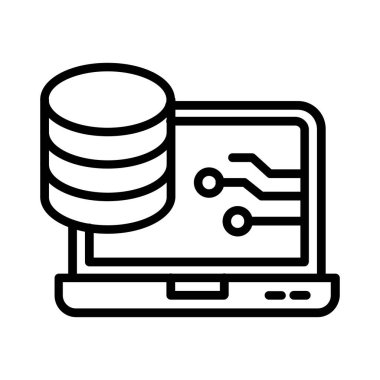 Big Data Vector Icon Design