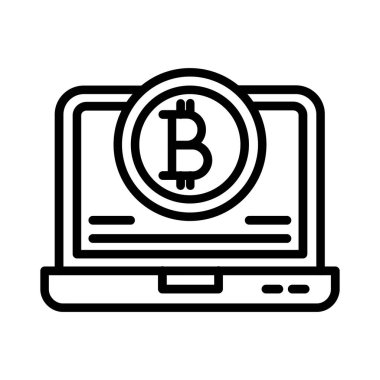 Cryptocurrency Vector Icon Design