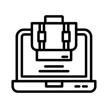 Online Business Vector Icon Design