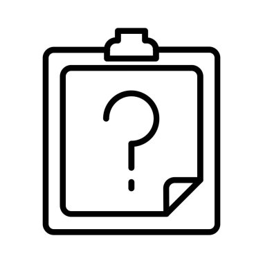 Clipboard Vector Icon Design